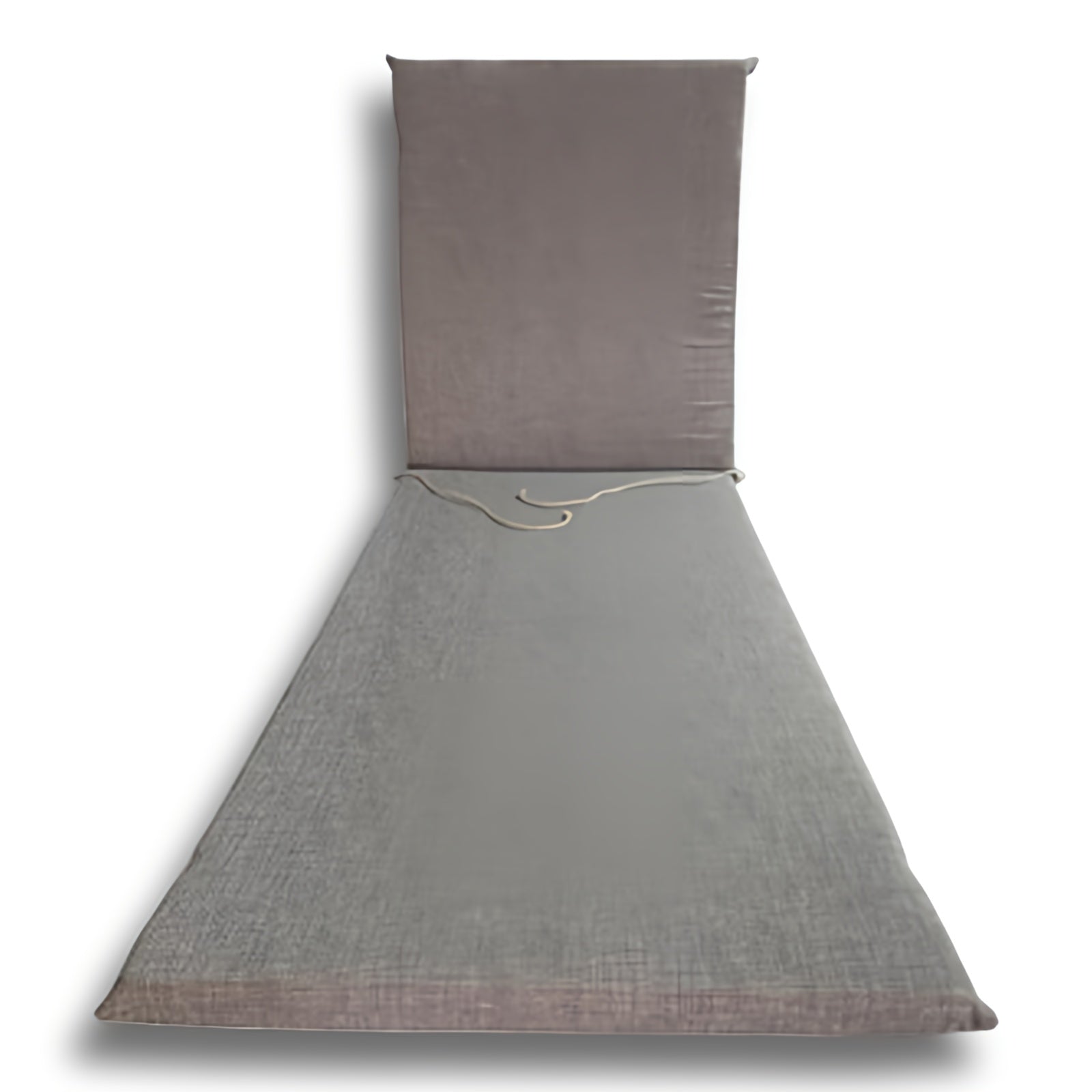 Cuscino Garden Lettino 190x60 cm H.4,5 cm - Set 4 Pz - Beige,Ecru,Grigio COLORE: GRIGIO