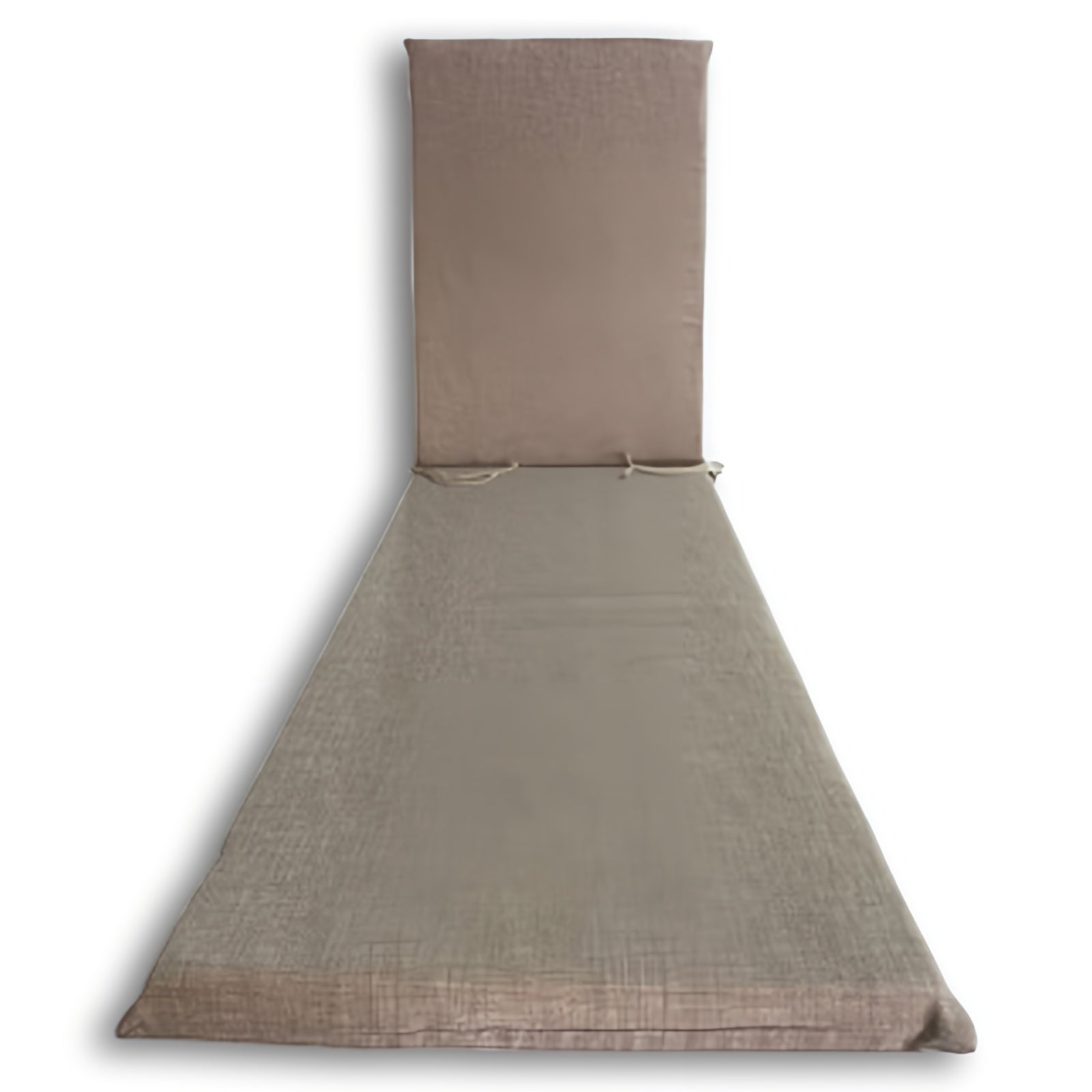 Cuscino Garden Lettino H.4,5 cm 180x60, Beige,Grigio,Ecrù, Comodo e Resistente COLORE: BEIGE