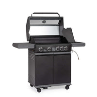 Barbecue a Gas 5 Bruciatori e Fornello Laterale Aleandro Bizzotto