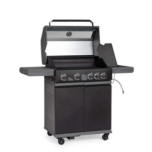 Barbecue a Gas 5 Bruciatori e Fornello Laterale Aleandro Bizzotto