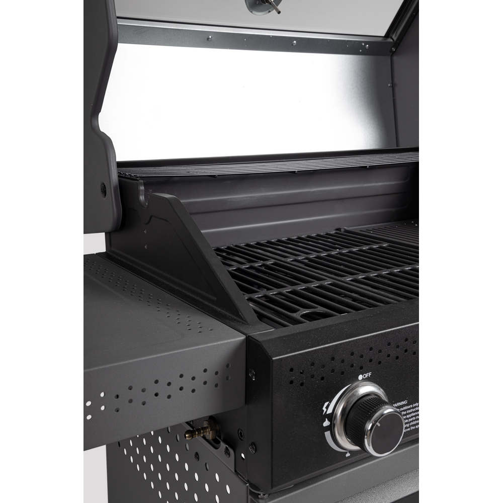 Barbecue a Gas 5 Bruciatori e Fornello Laterale Aleandro Bizzotto