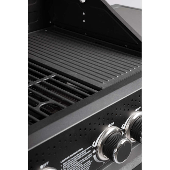 Barbecue a Gas 5 Bruciatori e Fornello Laterale Aleandro Bizzotto