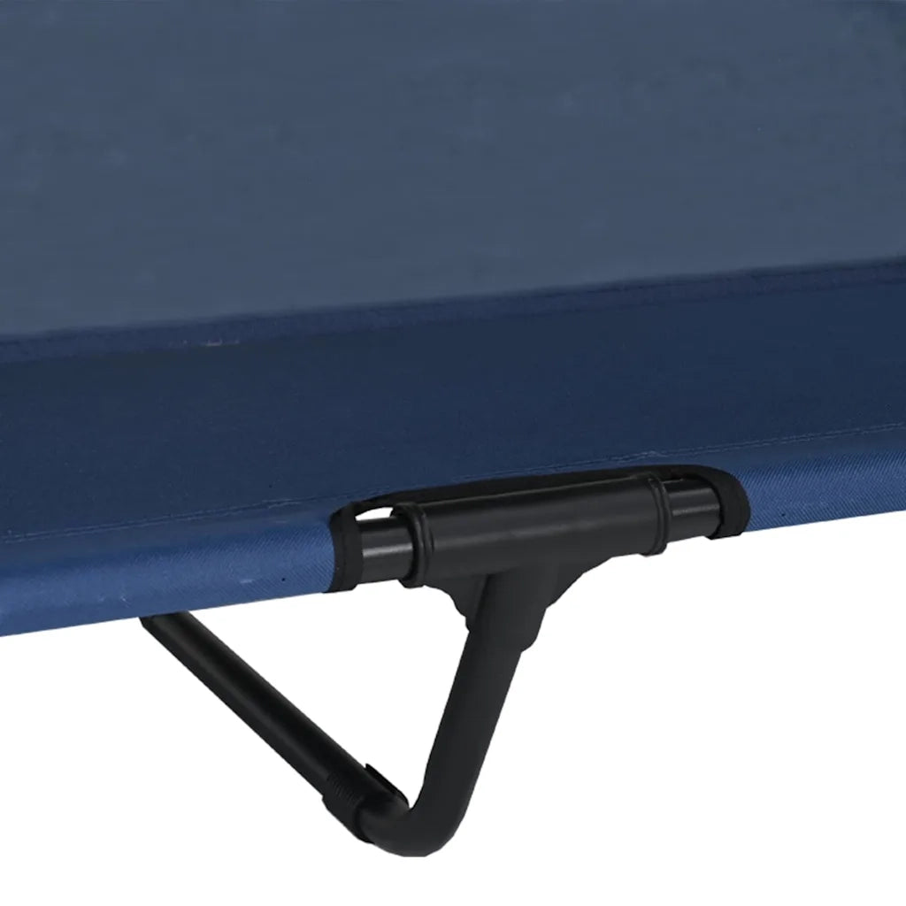 Letto per Cani Elevato Blu navy 127 x 81 x 108 cm 42008223