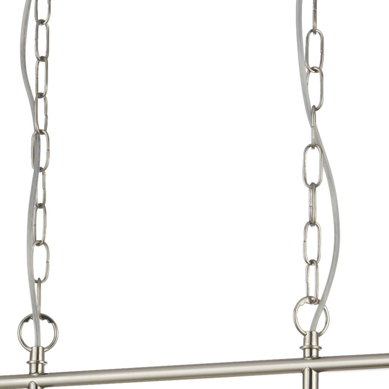 Lampadario Contemporaneo Piramide Acciaio Argento Vetro Trasparente 3 Luci E27