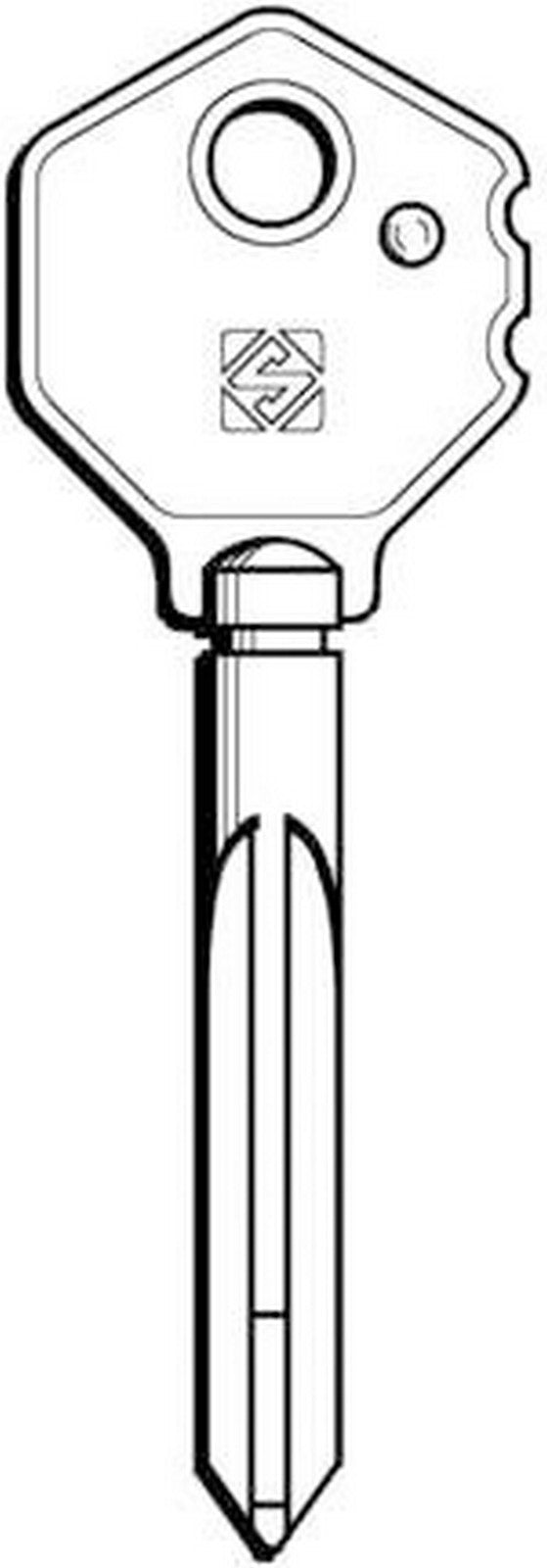 chiavi silca croce art.xie3 gr.13 cod:ferx.1277