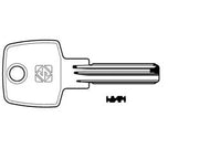 Chiavi Punzonate per Cilindri Abus 10 Spine AB40 Silca 5 Pezzi