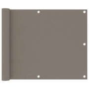 Paravento da Balcone Talpa 75x400 cm Tessuto Oxford