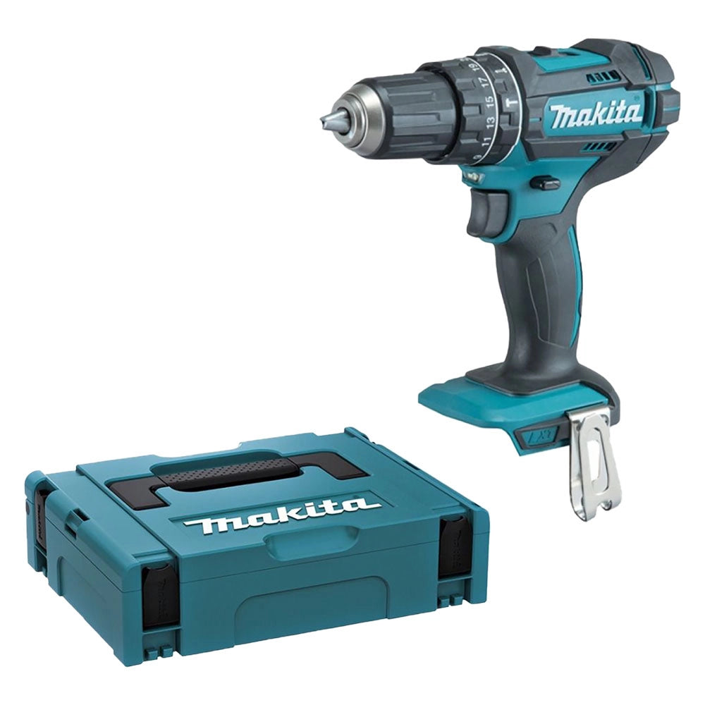 TRAPANO AVVITATORE A BATTERIA CON PERCUSSIONE 'DHP485ZJ'    18V - corpo macchina  - MAKITA