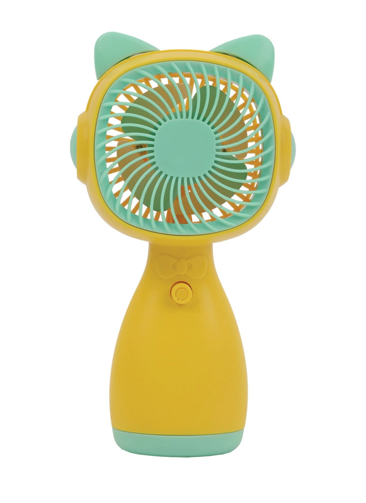 IMPERIA Ventilatore ricaricabile FELIX 3V GIALLA USB 2W 400mAH