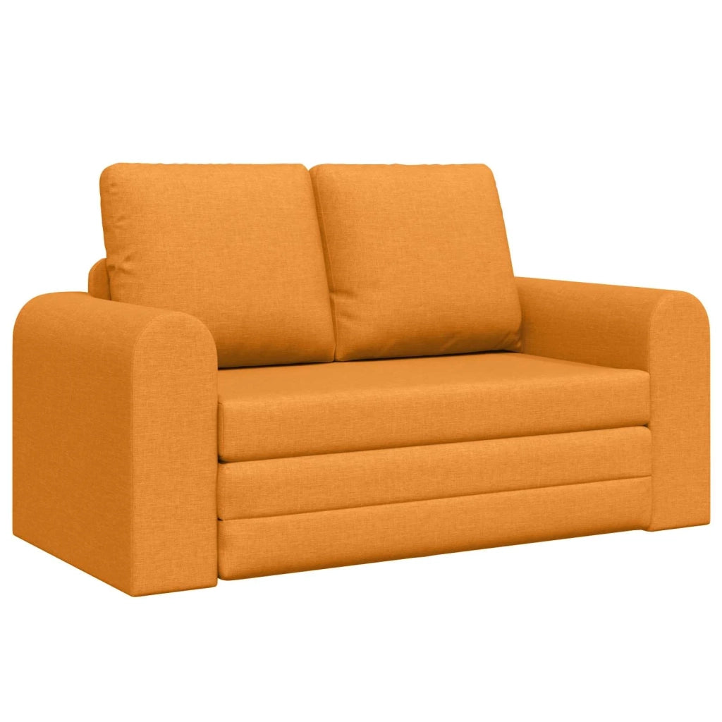 Divano letto 60cm Giallo Scuro Tessuto 4106681