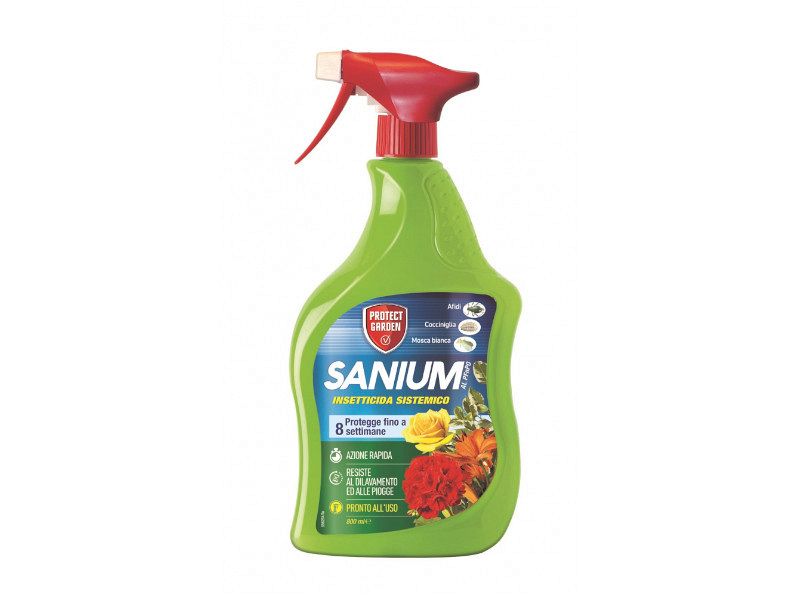 Insetticida sistemico Sanium AL PFnPE 800ml protezione piante orto e ornamento
