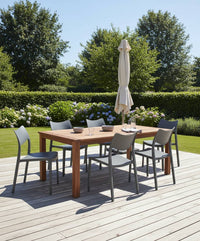 Marvin Sedia In Polipropilene Manu Arredo di Design Sedia per Esterno e Interno Impilabile Sedie per 1 SEDIA MANU GRIGIO