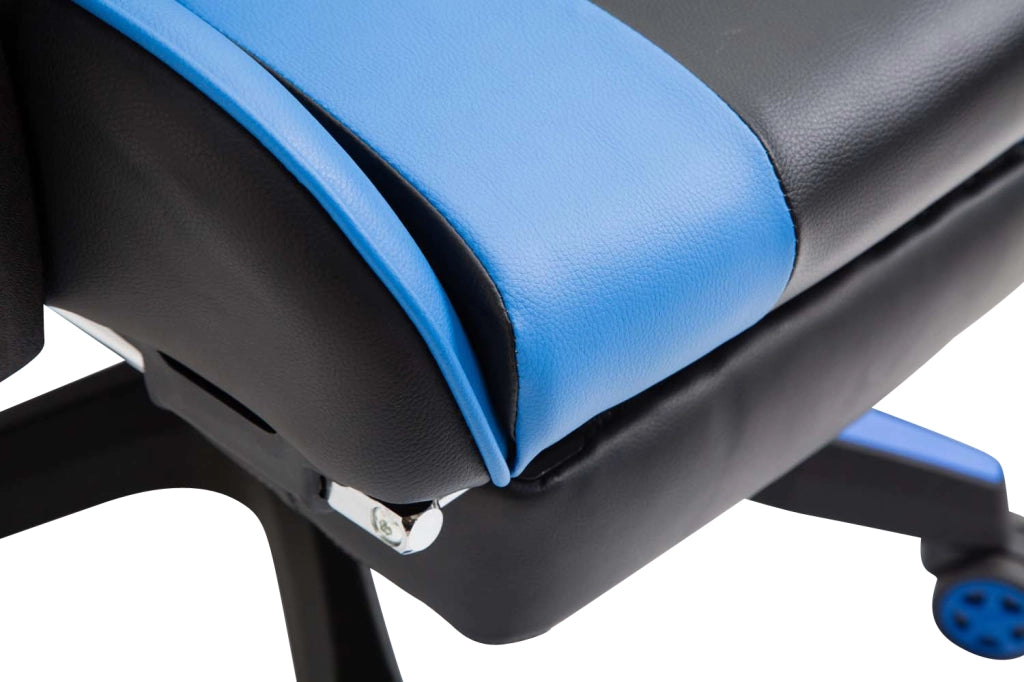 Poltrona gaming IGNITE in similpelle Nero/blu