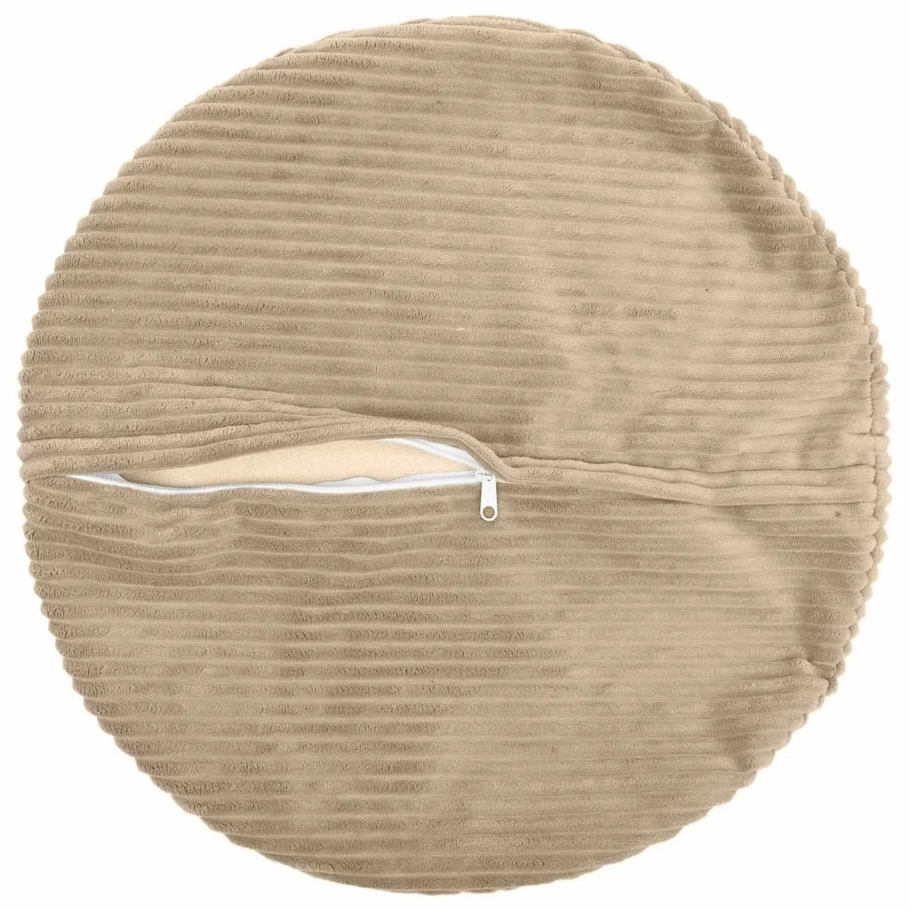 Federa 2 pcs HEERLEN Tortora Ø 50 cm corduroy 922615