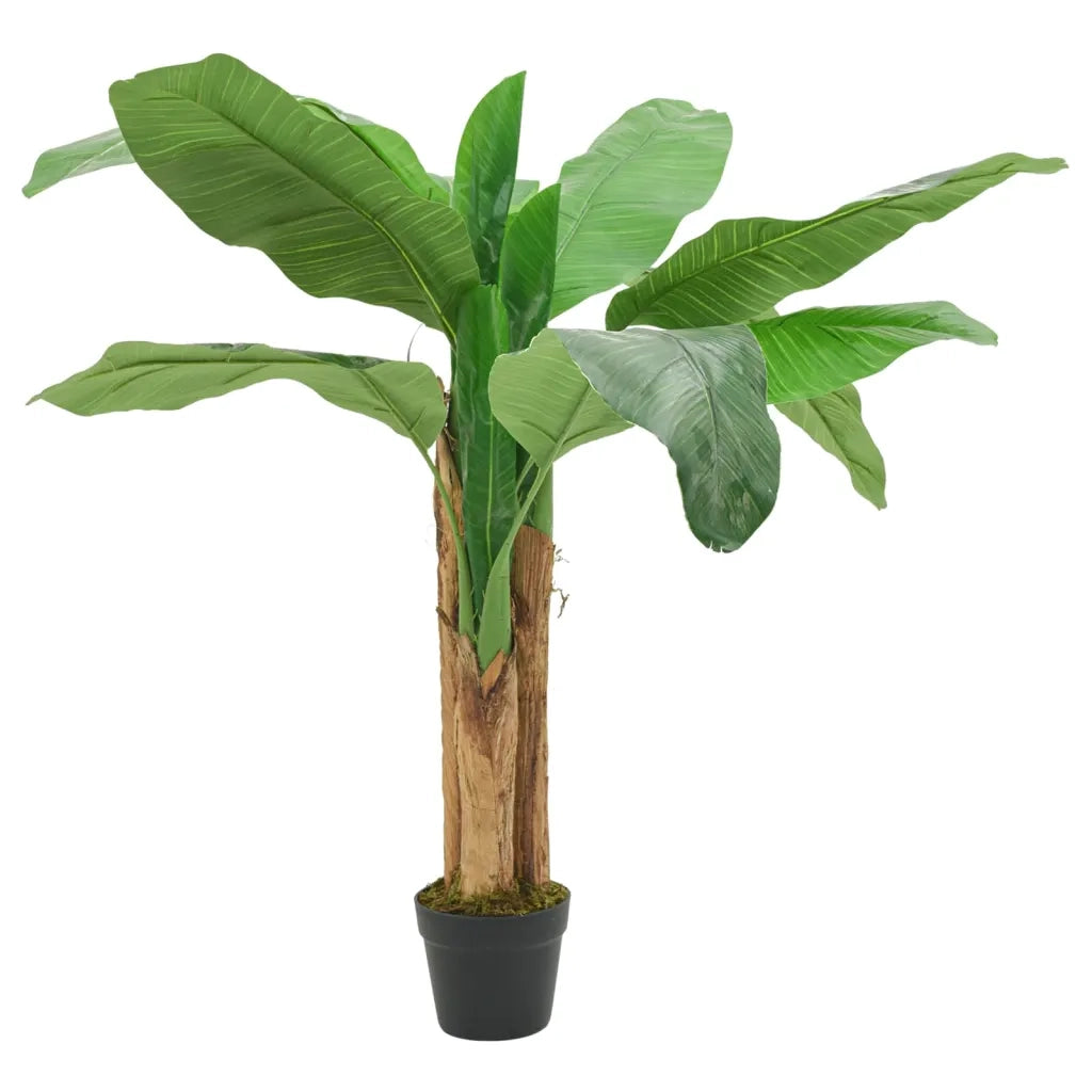 Albero di Banano Artificiale 9 Foglie 120 cm Verdecod mxl 107487