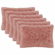 Federa 6 pcs HEERLEN Rosa 30 x 50 cm Fleece PV 907898
