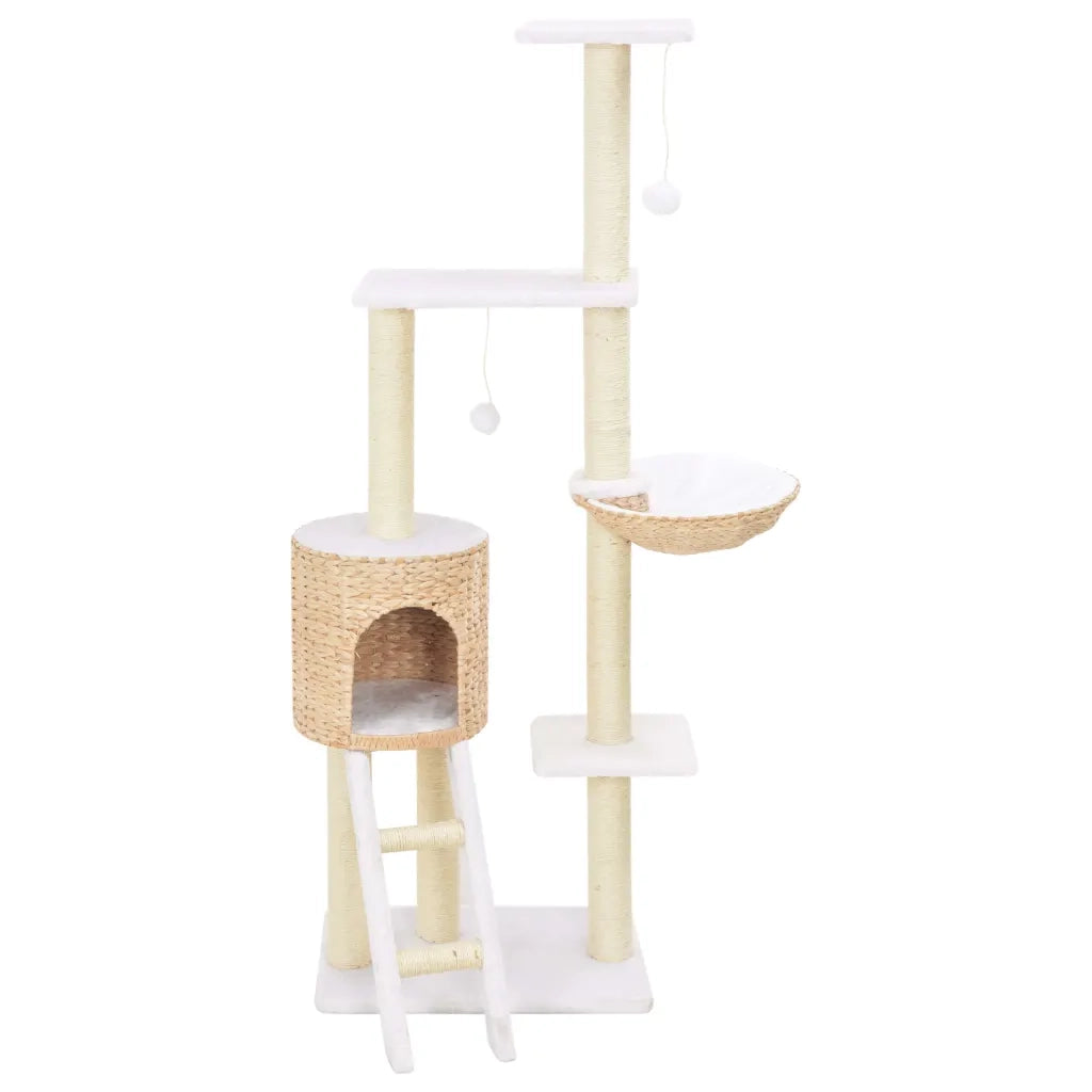 Albero per Gatti con Tiragraffi in Sisal Seagrass CFW1412855