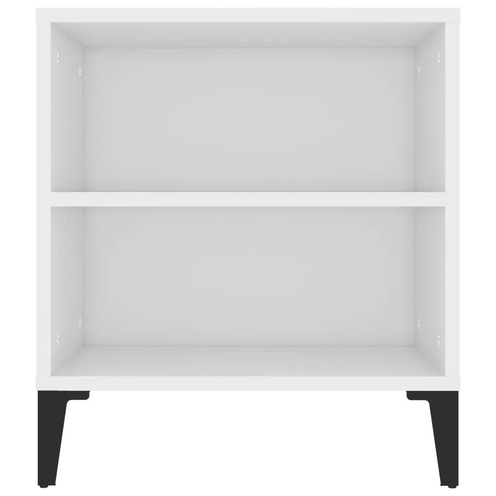 Mobile Porta TV Bianco 102x44,5x50 cm in Legno Multistrato 819604