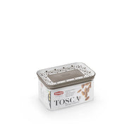 BARATTOLO RETTANGOLARE 'TOSCA' bianco/tortora  - STEFANPLAST