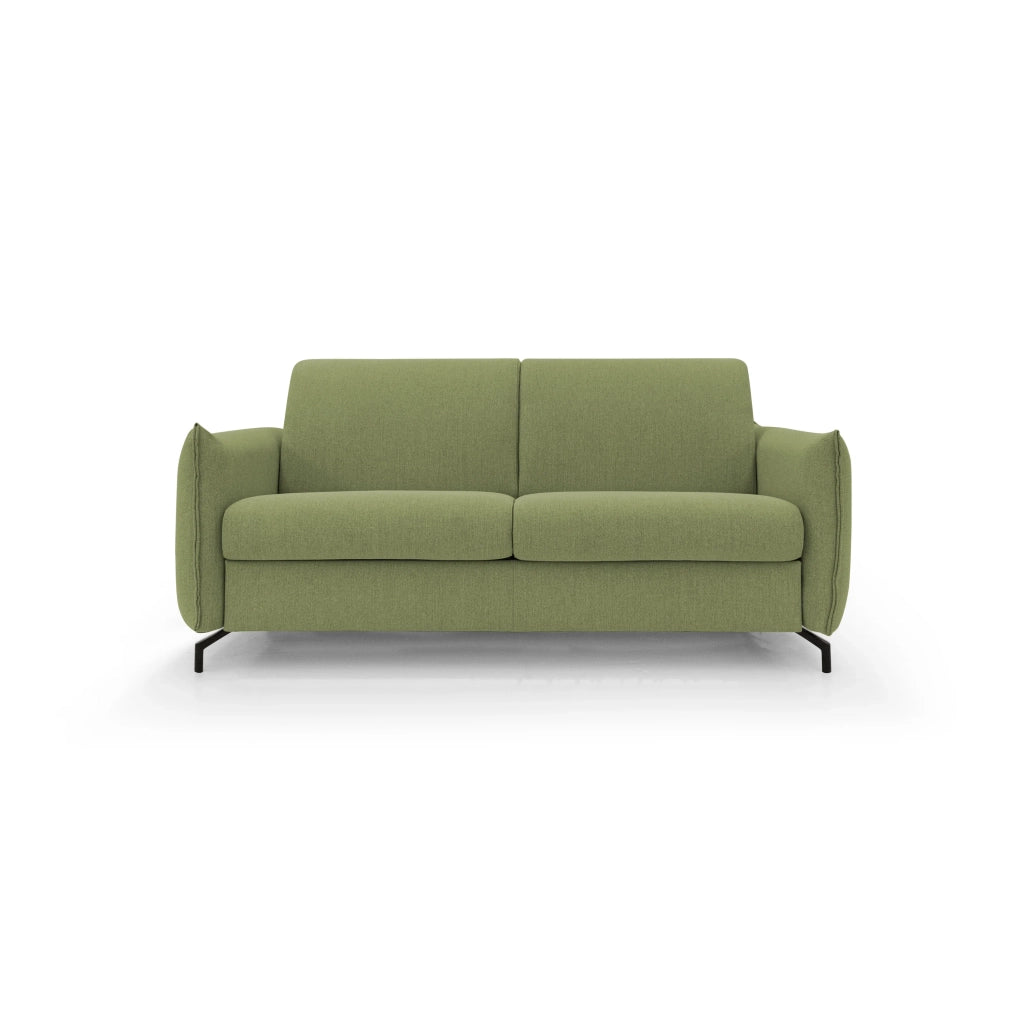 Scarlet Divano letto in tessuto misto cotone impermeabile T19 195 cm (mat.140x197) verde