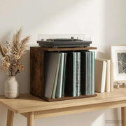 Storage per dischi in vinile Rovere Fumo 42 x 33 x 36 cm 8012838