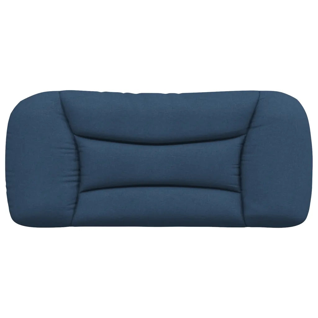 Cuscino Testiera Hvar Blu 80 cm in Tessuto 374531