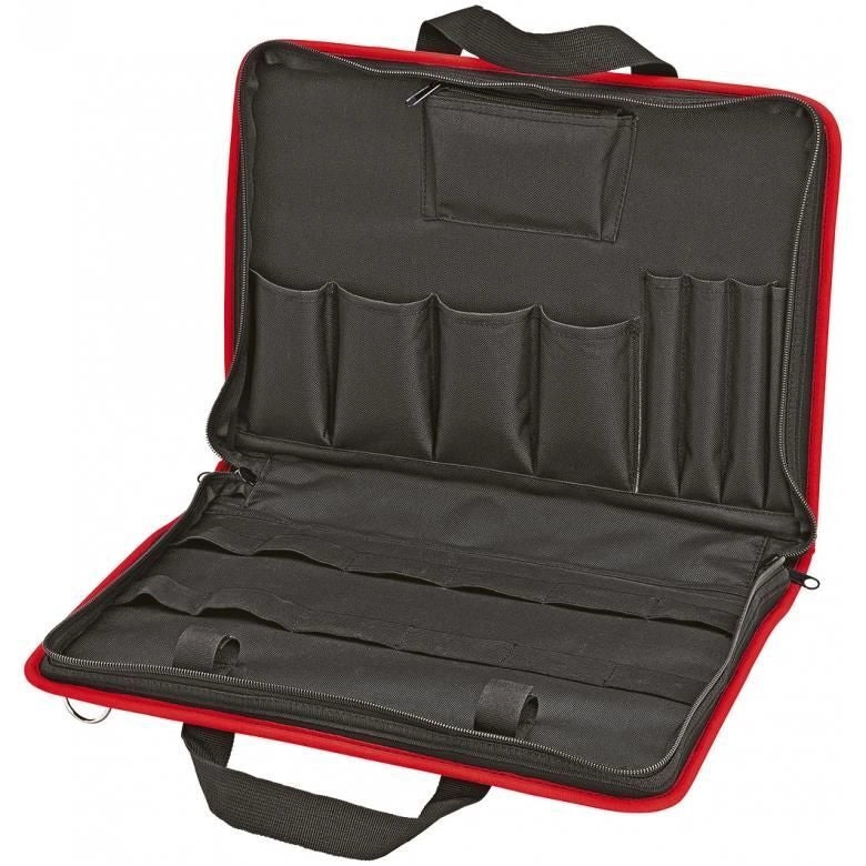 Knipex 00 21 11 LE cassetta per attrezzi Nero, Rosso Poliestere