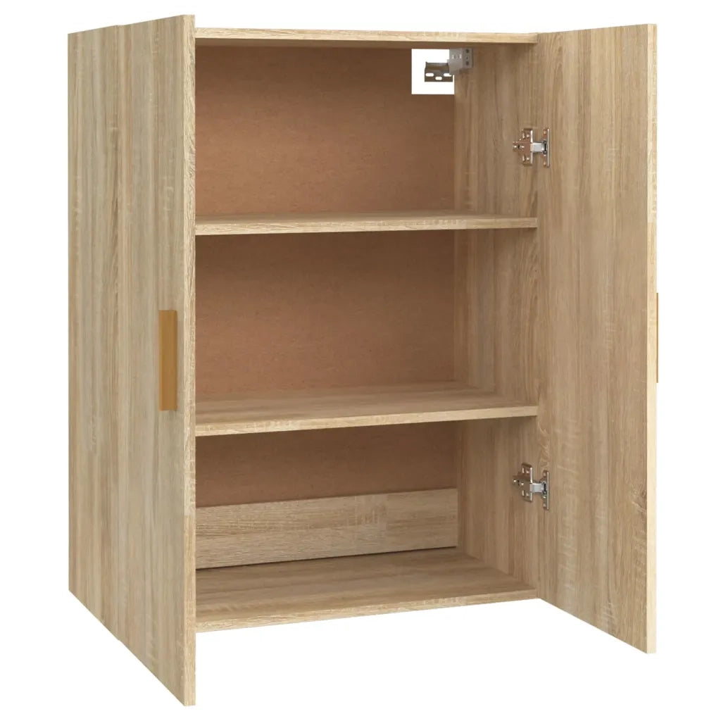 Armadietto Pensile a Parete Rovere Sonoma 69,5x34x90 cm 812261