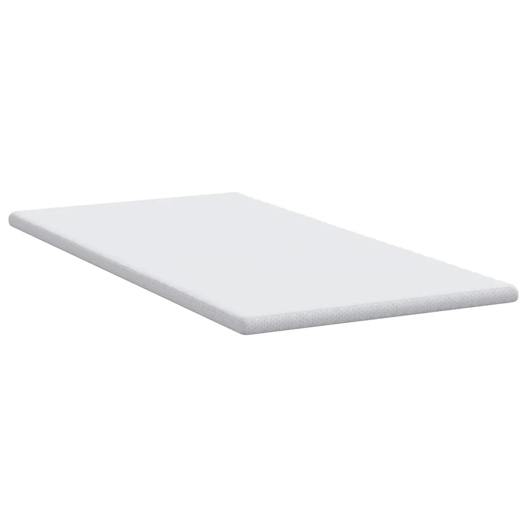 Topper per materasso Bianco 100 x 200 cm Tessuto Jacquard CFW8598869