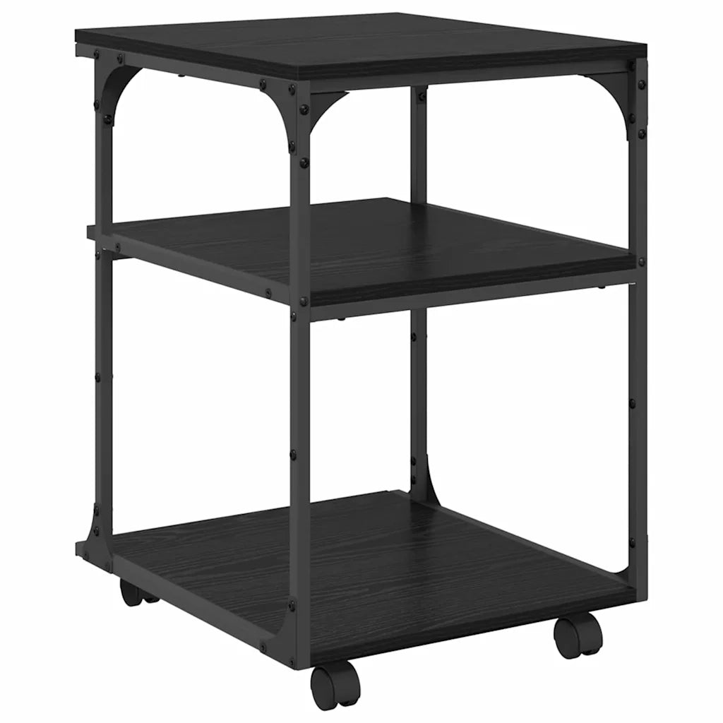Supporto per Stampante Rovere Nero 43 x 48 x 64 cm CFW9381857