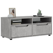 Mobile TV VISNES Grigio Cemento 100x40x38 cm Legno Multistrato 4108294
