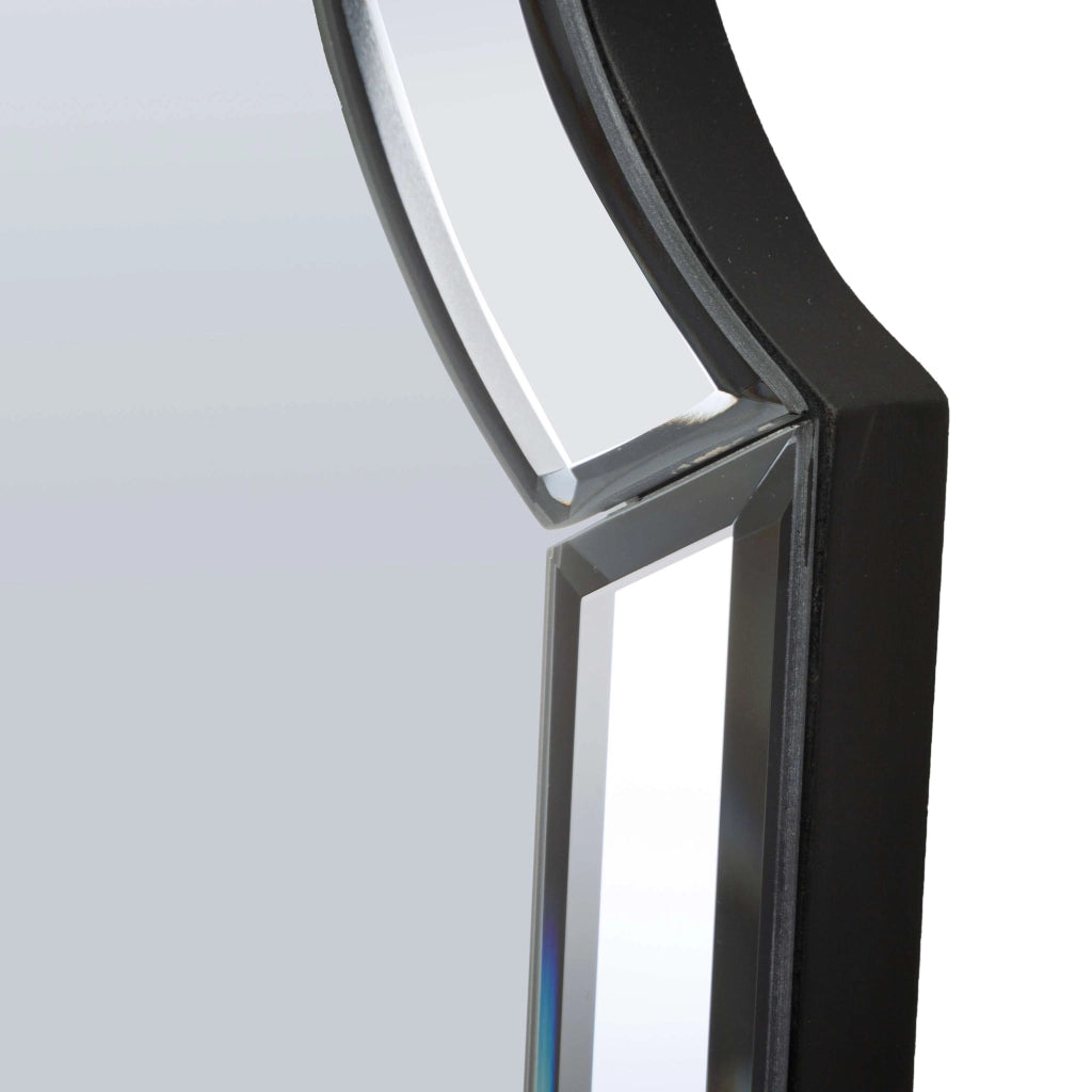 Dadahani, Specchio Cornice Sagomata, 60x150h cm Grigio
