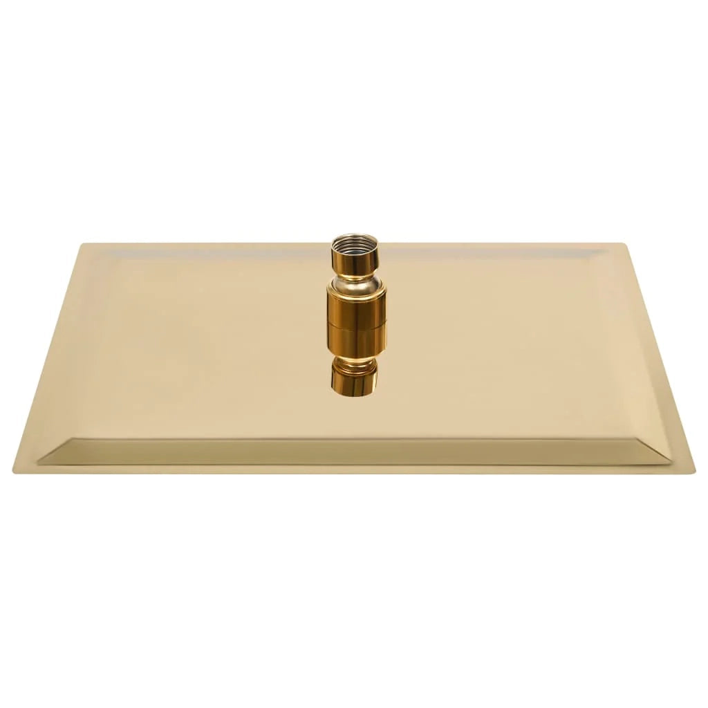 Soffione doccia a pioggia in acciaio inox 30x20 cm rettangolare finitura oro 02_0002095