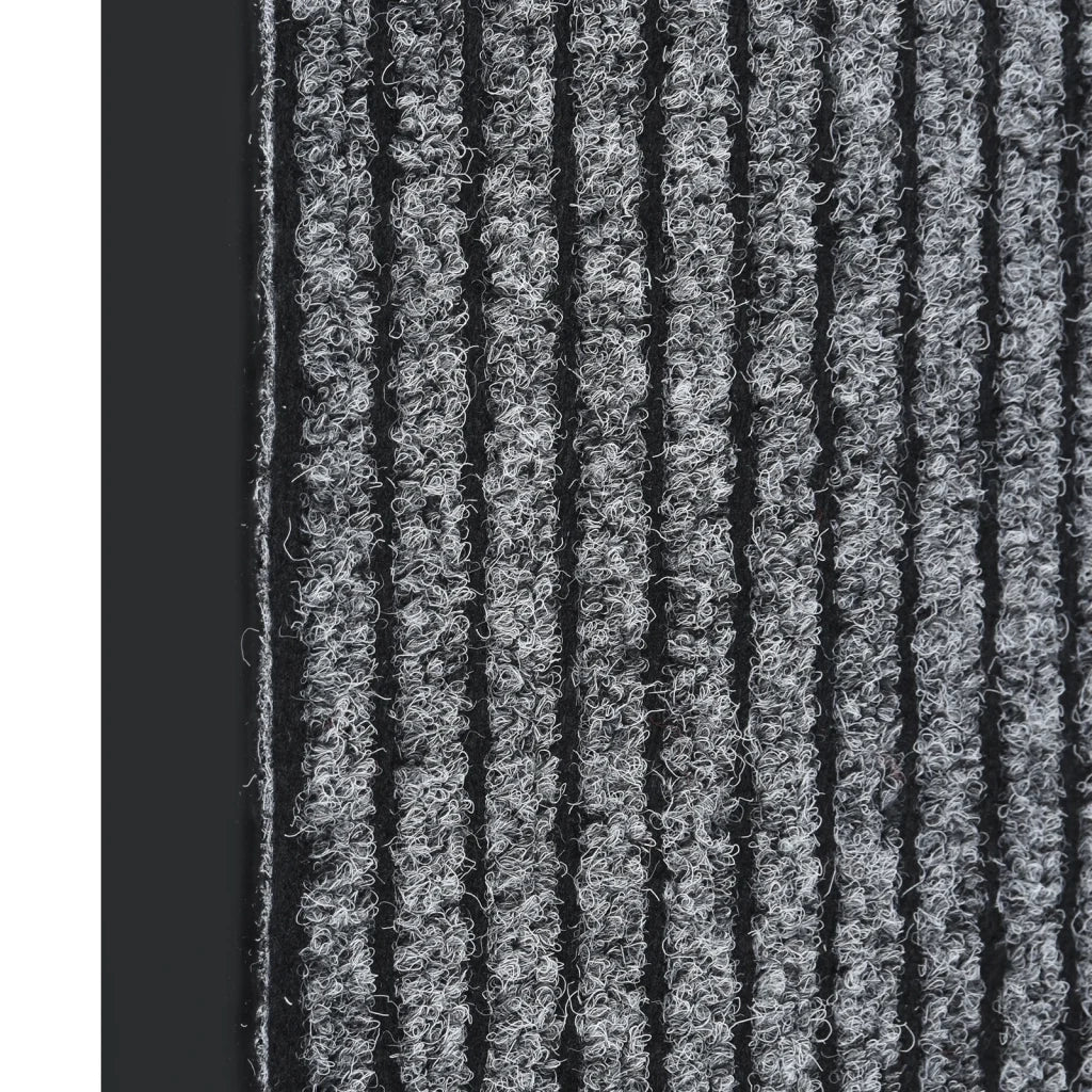 Zerbino | Tappetino Striato Grigio 40x60 cm