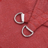 Vela Parasole 160 g/m² Rossa 3/4x3 m in HDPE 311654