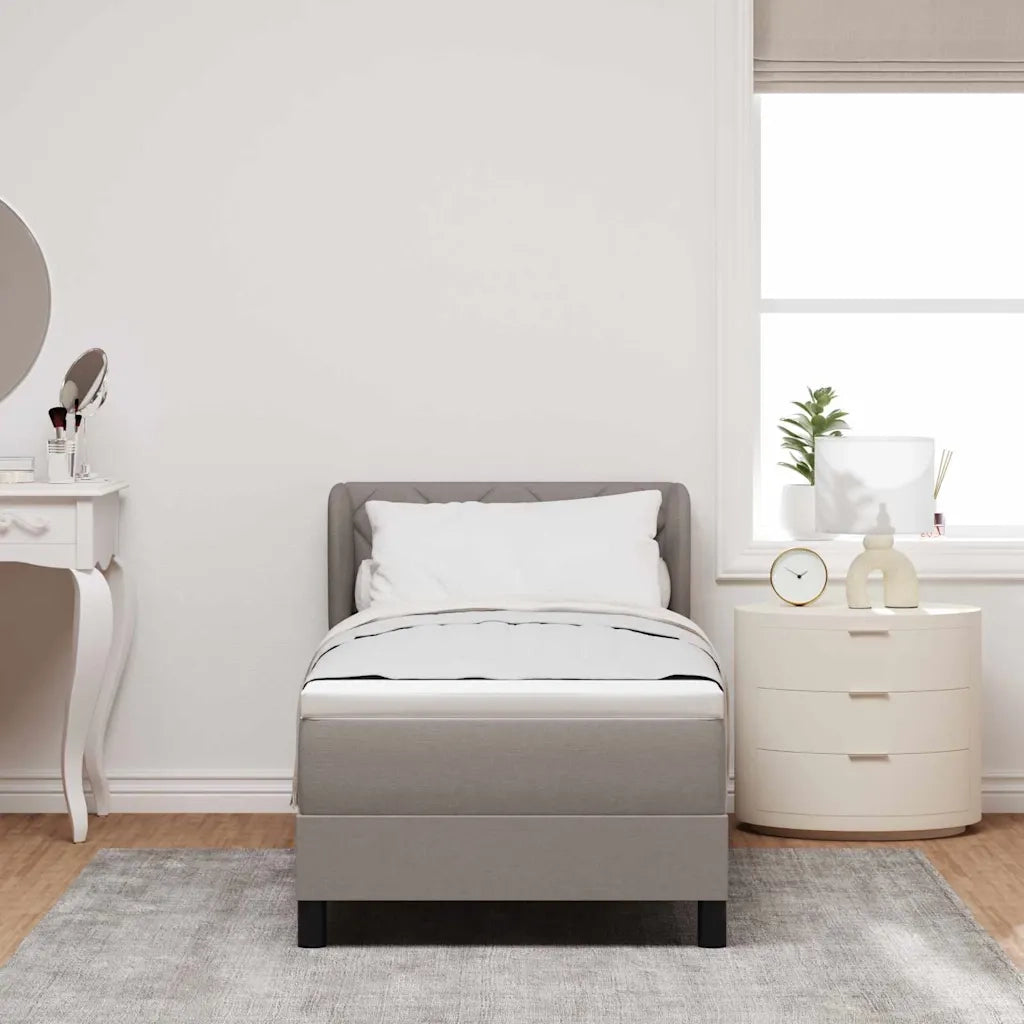 Letto a molle con materasso Talpa 80 x 200 cm Tessuto 3340056