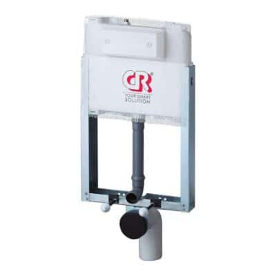 Cassetta wc incasso fusion per v aso sospeso bianco