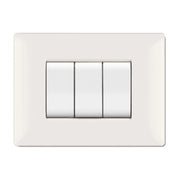 PLACCA LIFE Q LIVING PLAST BIANCO               4P