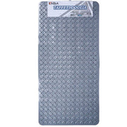 Trade Shop - Tappeto Antiscivolo Rettangolo Intrecciato Grigio Per Bagno Doccia 38x77cm 87888 -