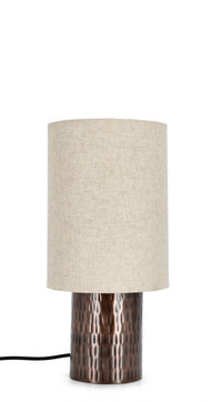 Lampada Tavolo Metallo Marrone Moderna da Interno H41 - DIMITRIOS