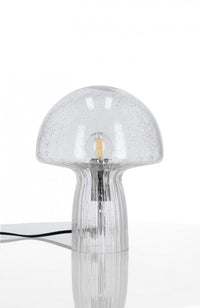 Lampada da Tavolo Vetro Trasparente Moderna Interno H25,5 - MEI-XIN Colore: Grigio