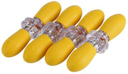 Set di manici per il grilling del mais 8 pezzi - Spiedini di mais resistenti al calore - Forchette antiscivolo per BBQ - Polimero/Acciaio inossidabile - 2,7 x 10 CM - Sicure per i bambini - Forchette per il mais