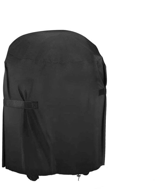 Grillhoes robuste, tessuto 210D Oxford per esterno, circolare, impermeabile all'acqua, impermeabile al vento, resistente alle scuffie e ai raggi UV (77 x 90 cm)