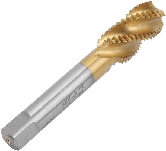 Connettori a spirale per acciaio inossidabile - M20 x 2,5 mm - Per acciaio inossidabile, rame, leghe di ferro - Adatto per metalli - Per foratura