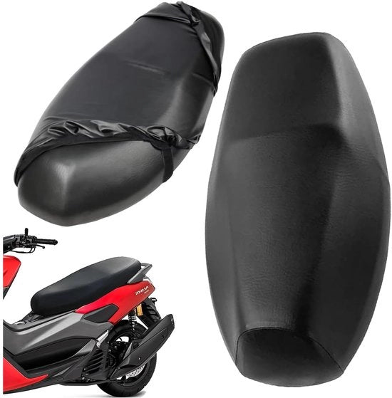 Set di protezione per sella 2 pezzi, copertura elastica per sella scooter e motorino, protezione acqua, sole e pioggia, copertura universale per scooter elettrici e motorini