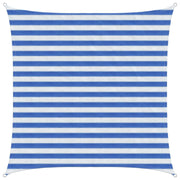 Telo Ombra Blu e Bianco 2 x 2 m HDPE 42032866