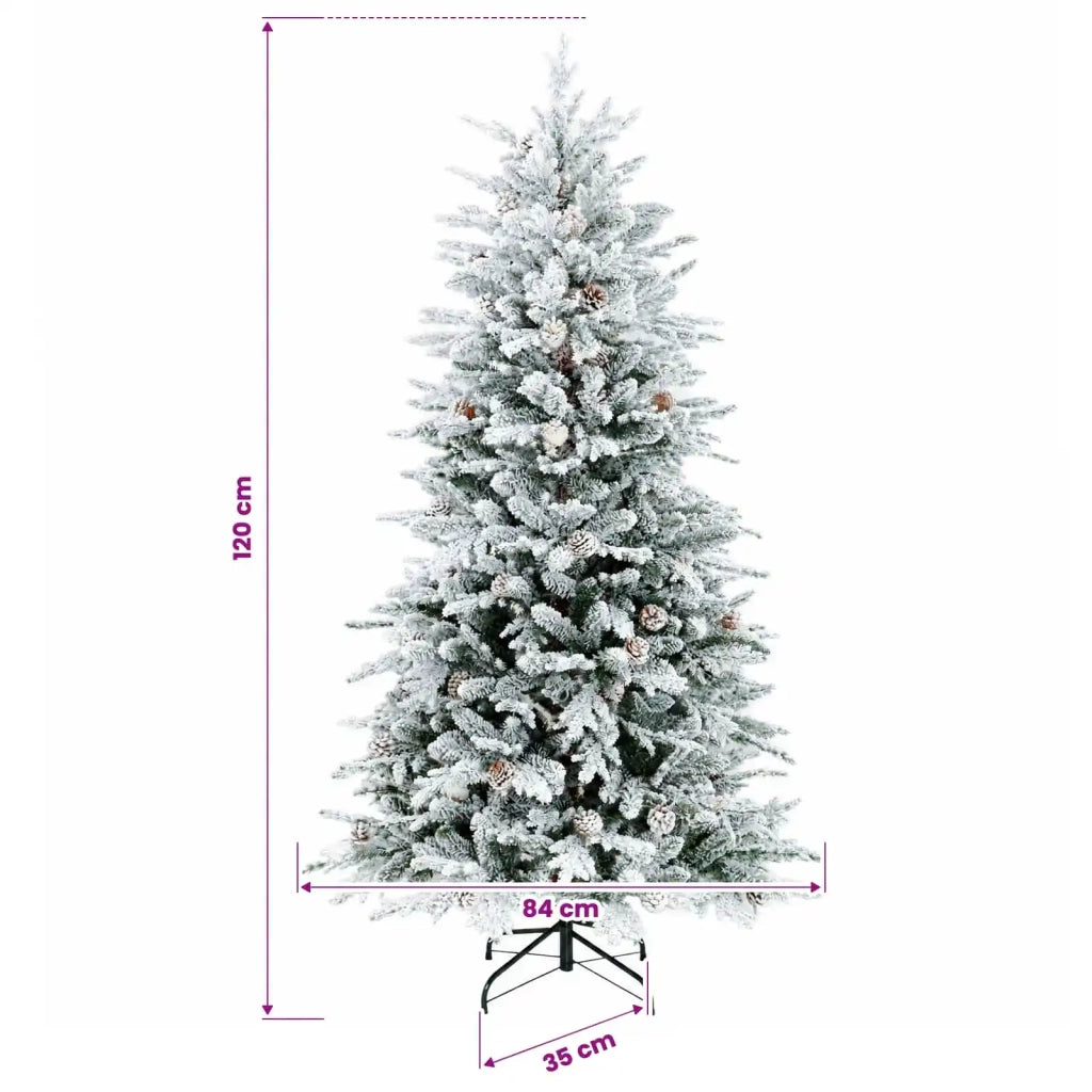 Albero di Natale Artificiale con Rami Pieghevoli 120 cm 42054506