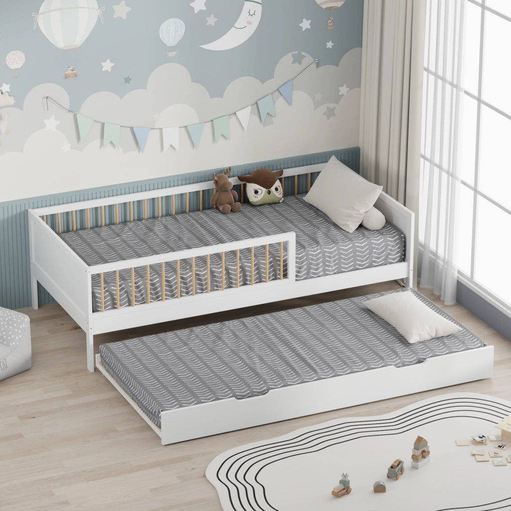 Letto a scomparsa per bambini 190x90cm bianco ADAM