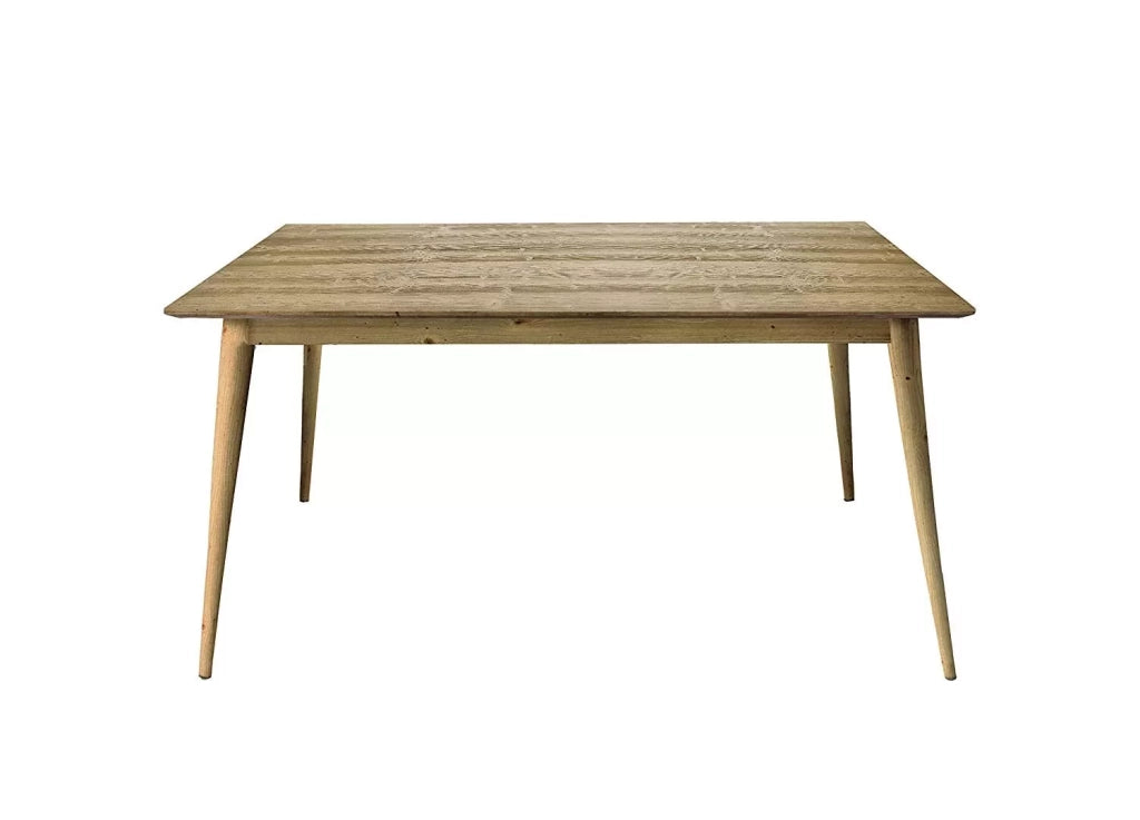 Tavolo allungabile in abete spazzolato naturale 160x85 (822) - Mobili 2G
