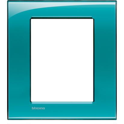 Living Light - Placca 3+3P Verde - LNA4826VD